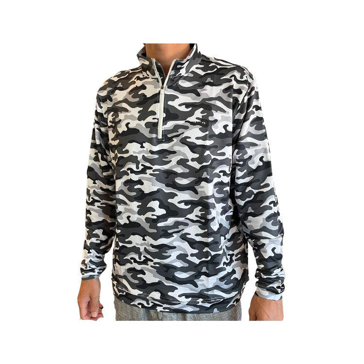 Camo Quarter Zip