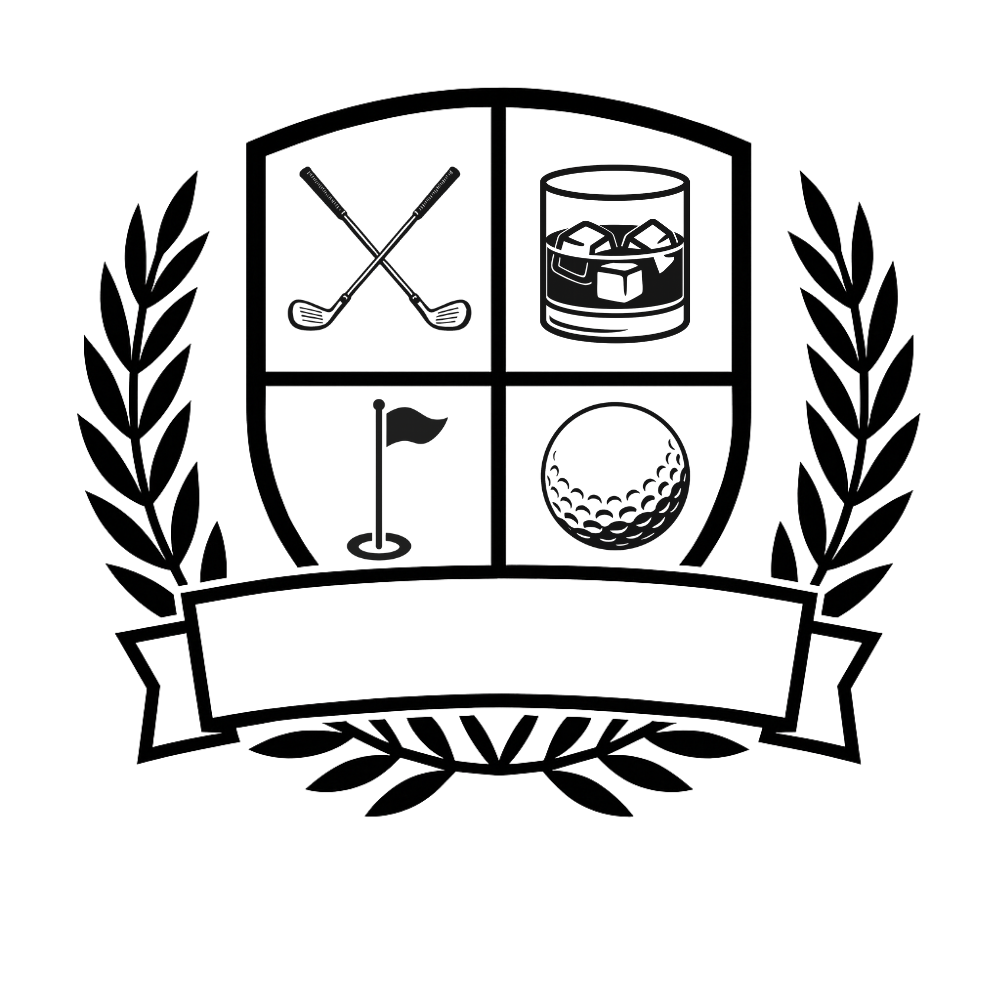 Golfers Crest Flask