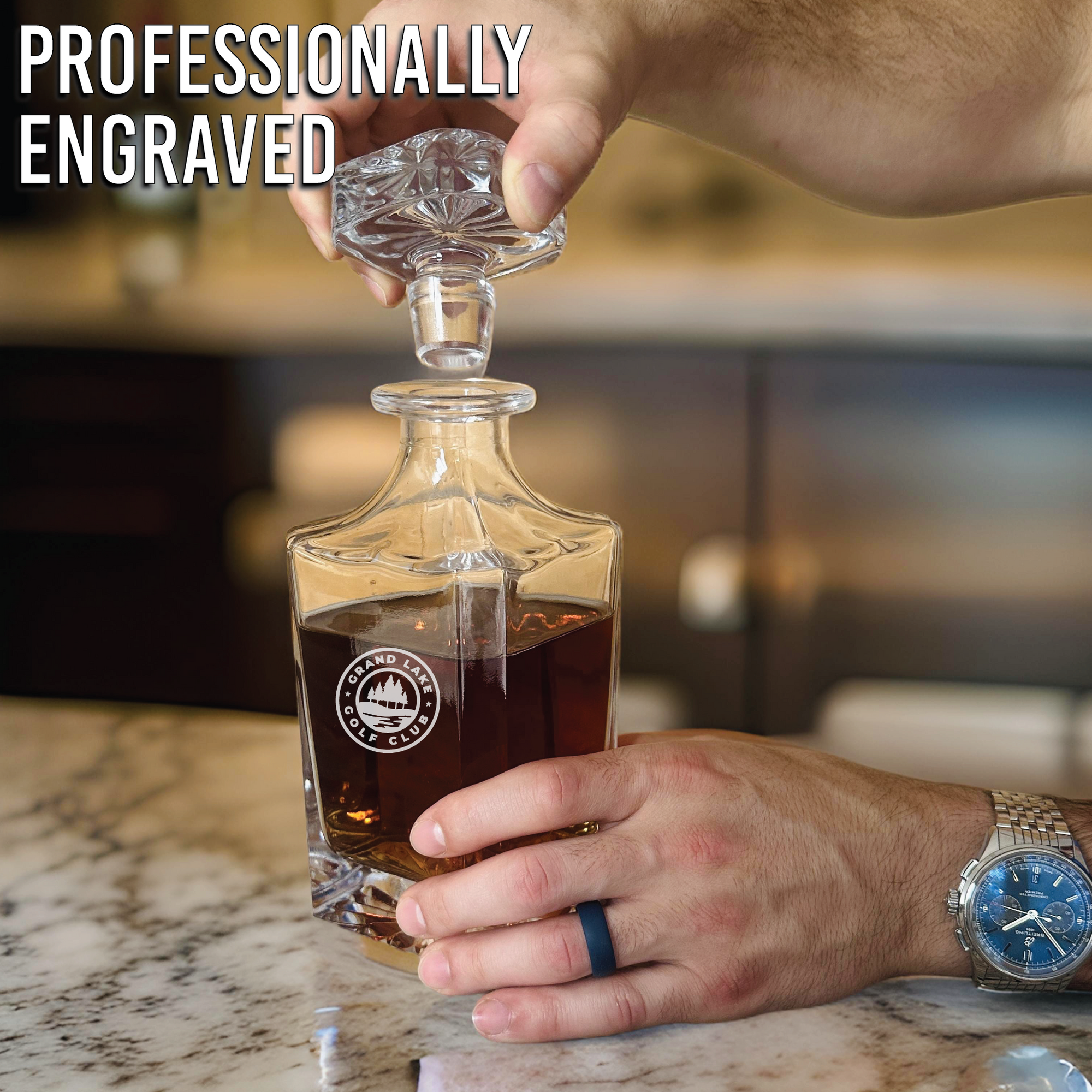 Custom Logo Decanter