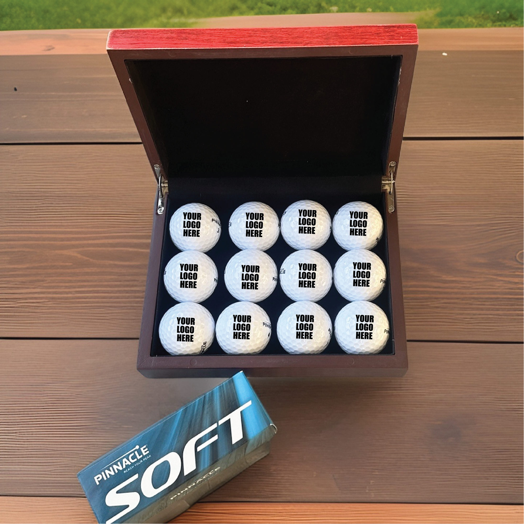 Custom Logo Golf Ball Gift Set