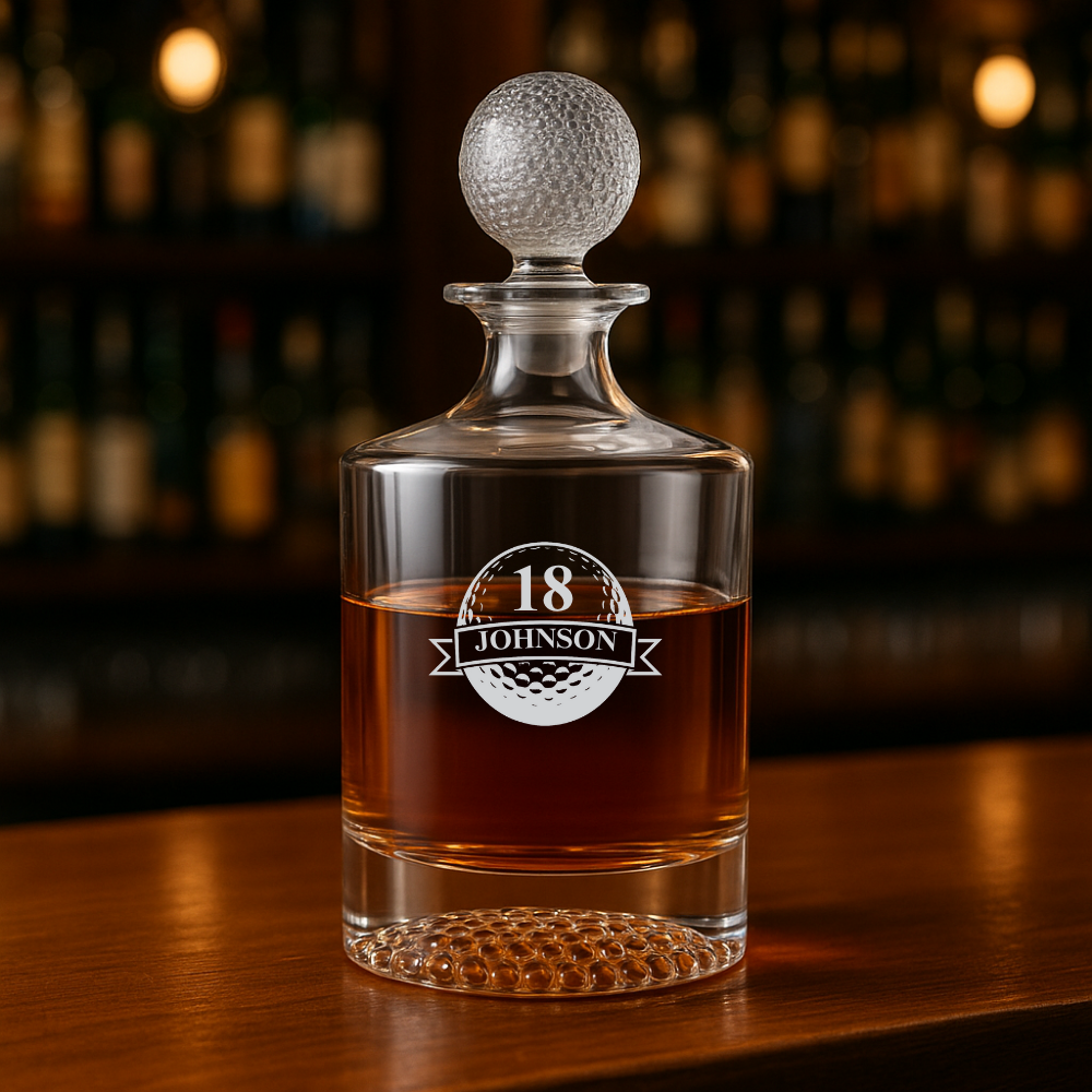 Clubhouse Whiskey Decanter