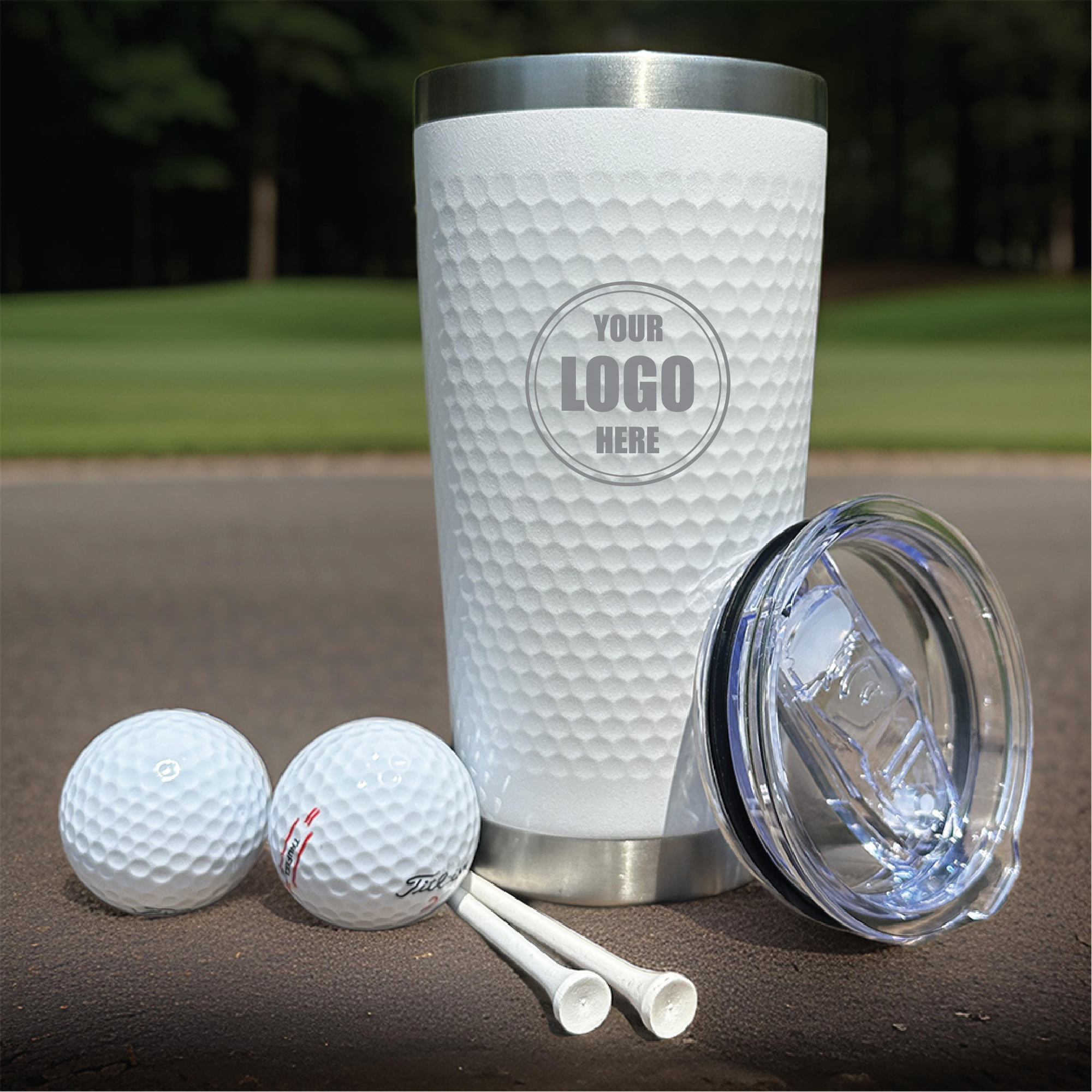 Custom Logo Golf Tumbler (20 oz)