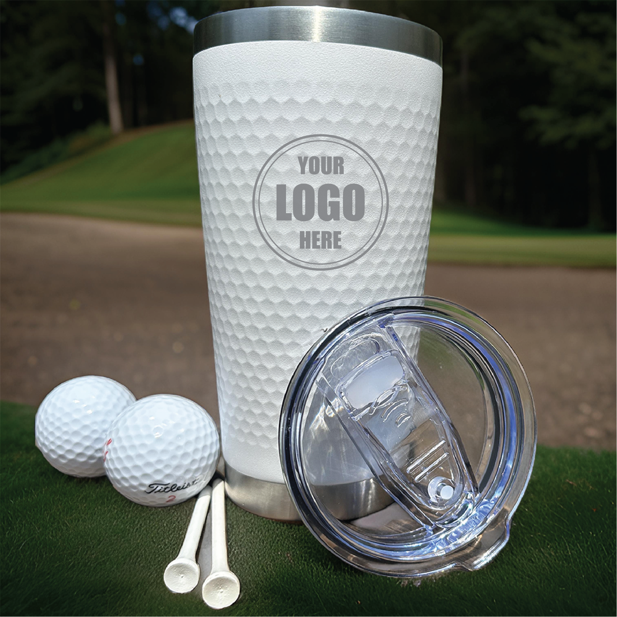 Custom Logo Golf Tumbler (20 oz)