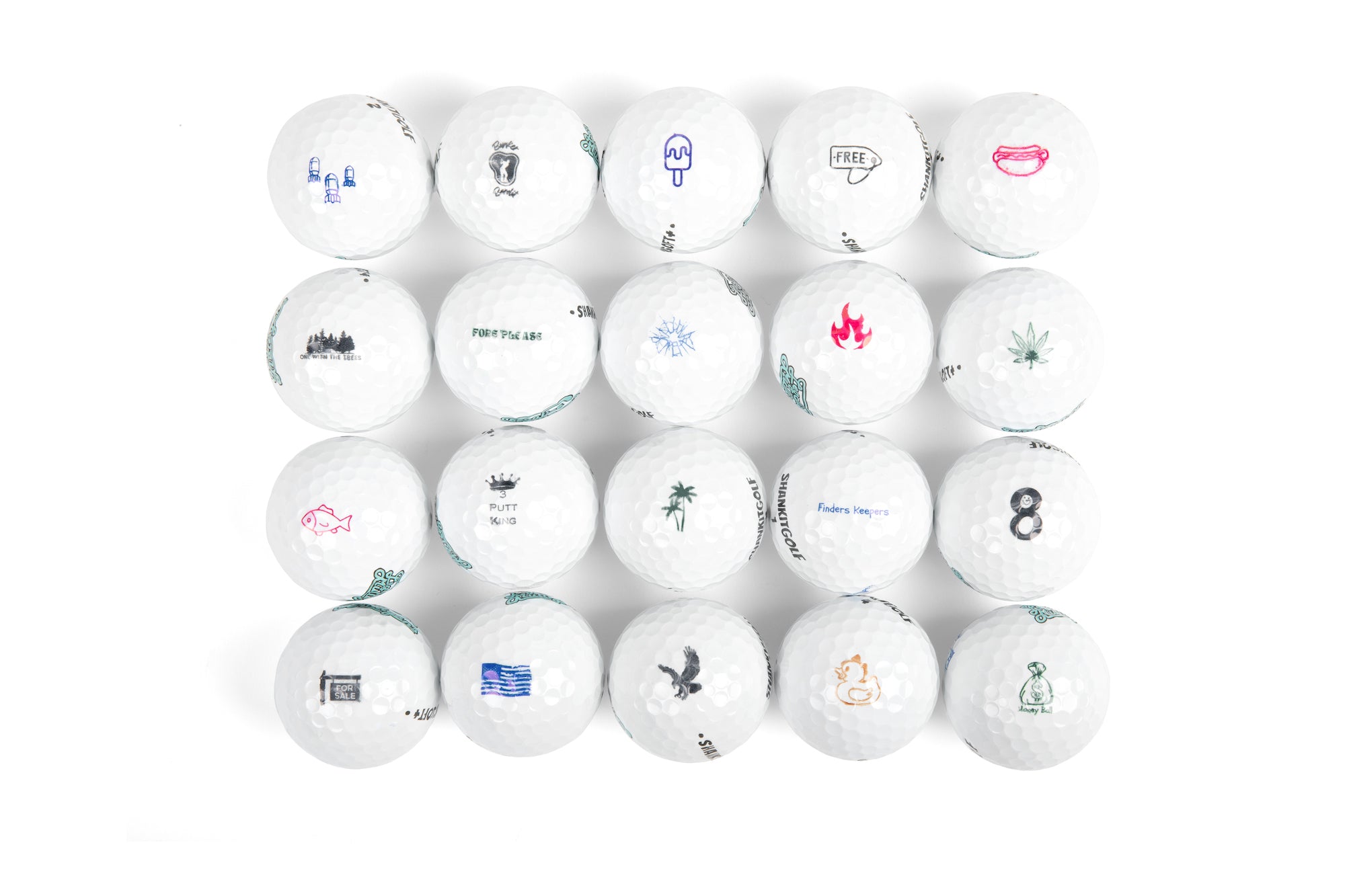 Shankitgolf Ball Stamps