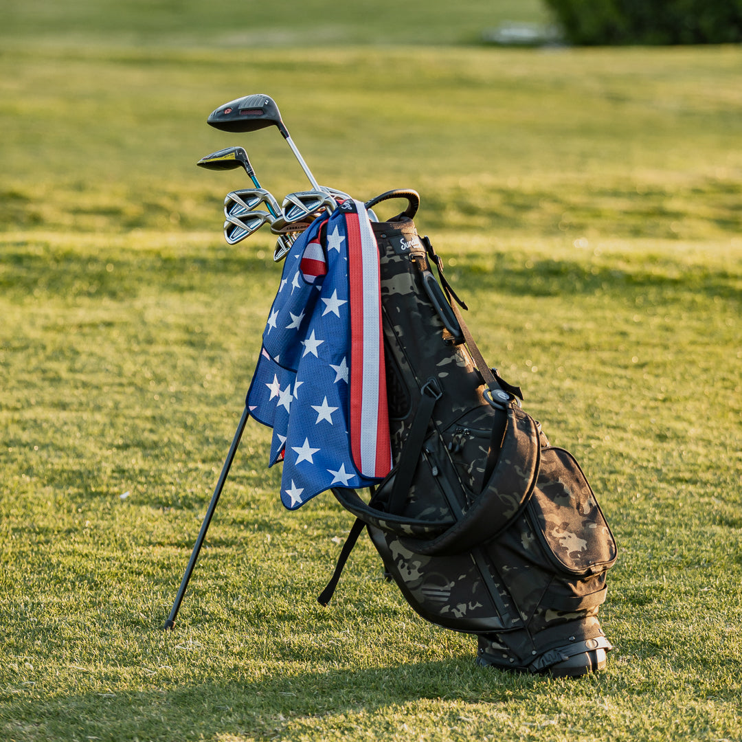 Star and Striped Golf Towel