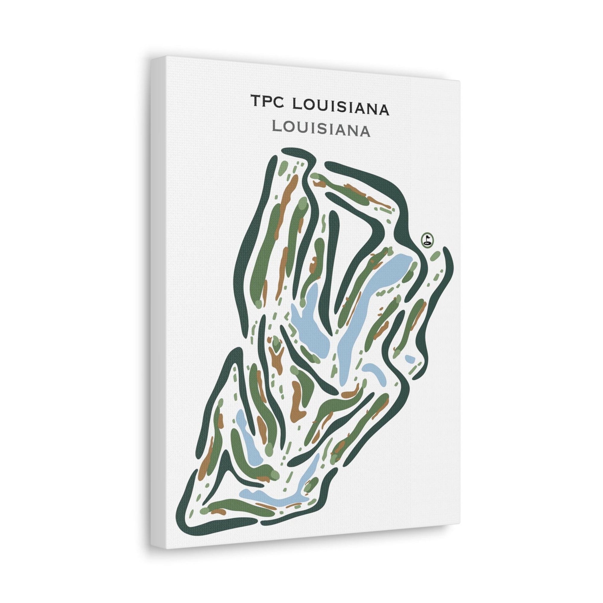 TPC Louisiana Golf Course, Louisiana - Printed Golf Courses