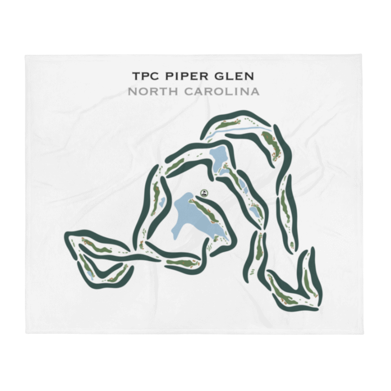 TPC Piper Glen, North Carolina - Printed Golf Courses