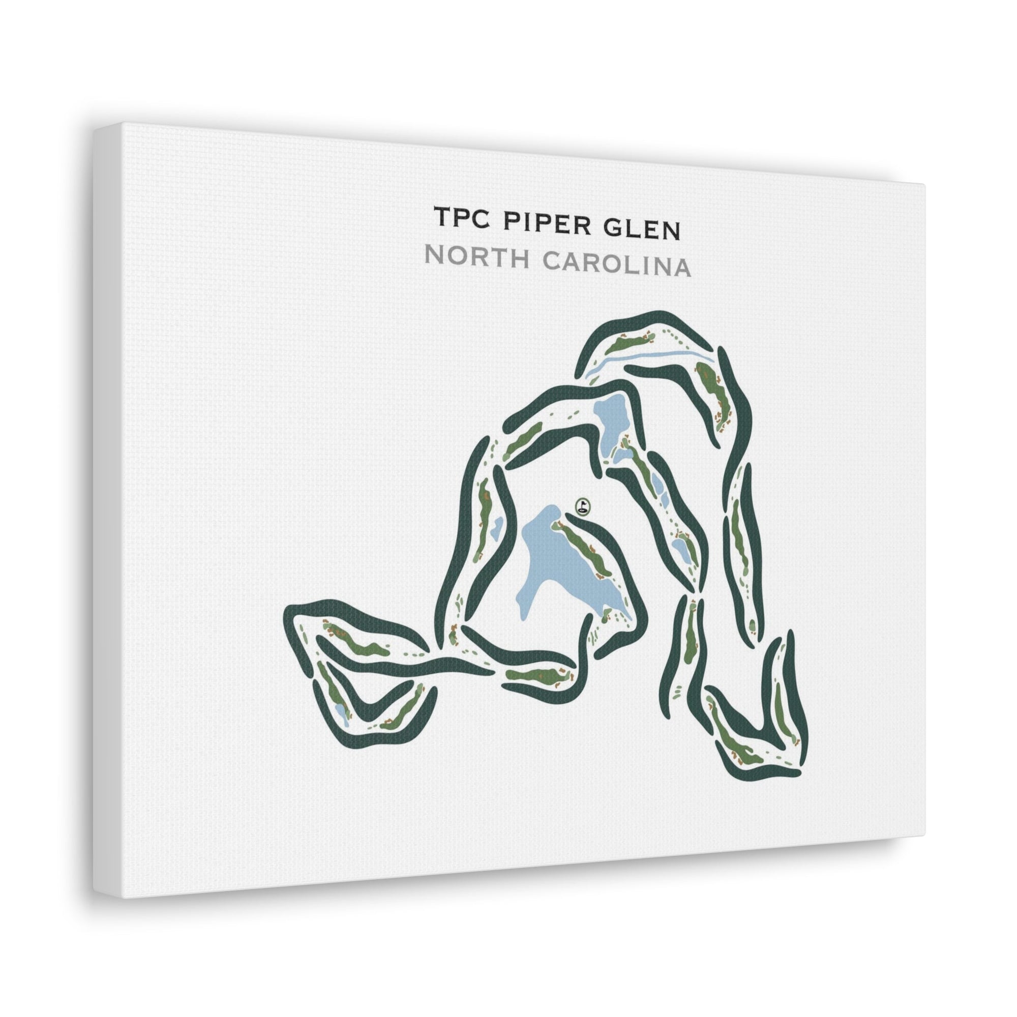 TPC Piper Glen, North Carolina - Printed Golf Courses