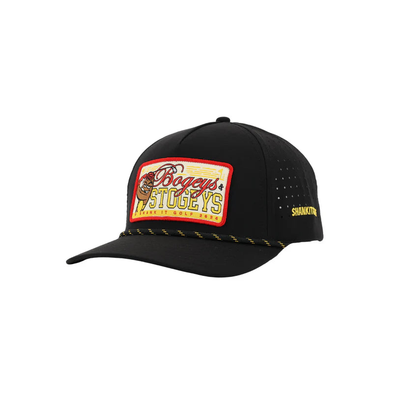 Bogeys &amp; Stogies Black Golf Hat