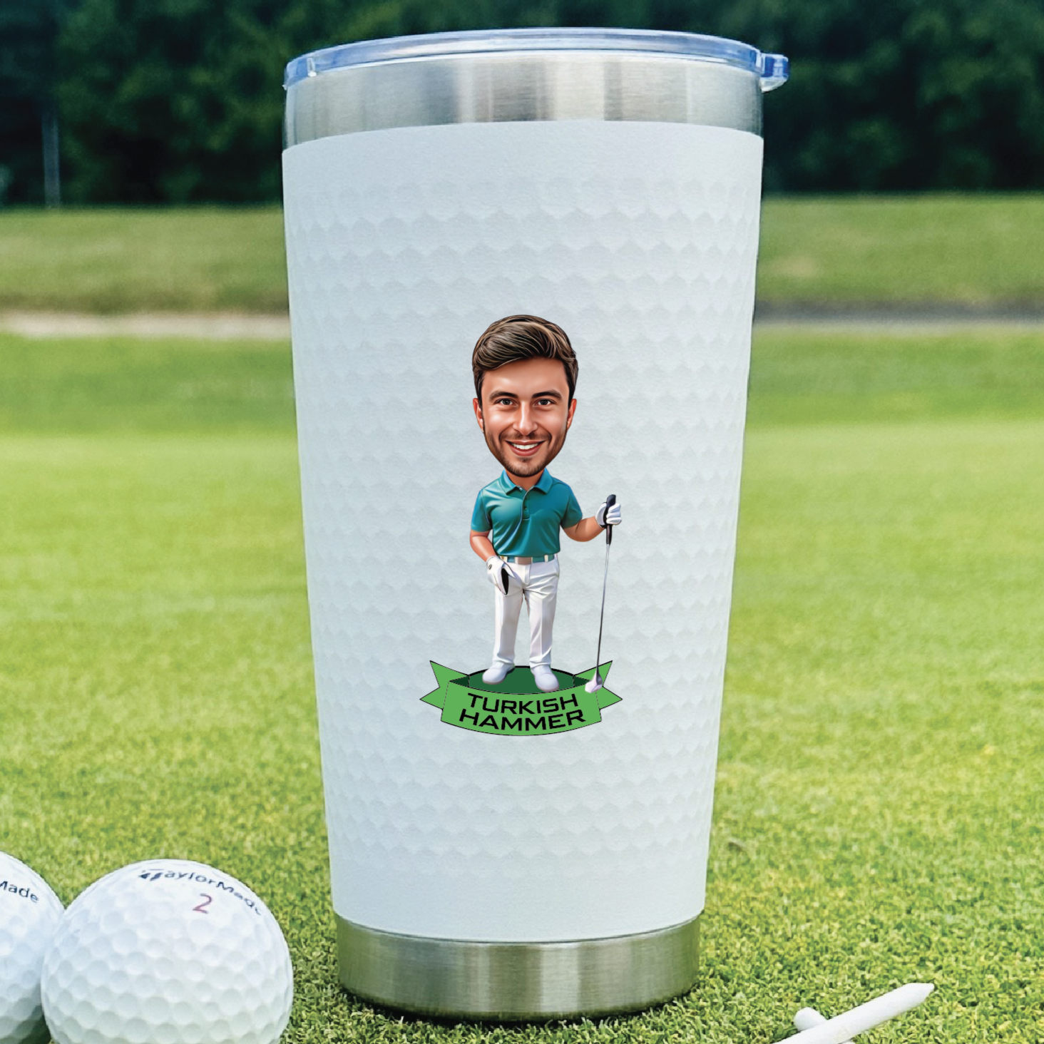 Tee Time Golf Tumbler