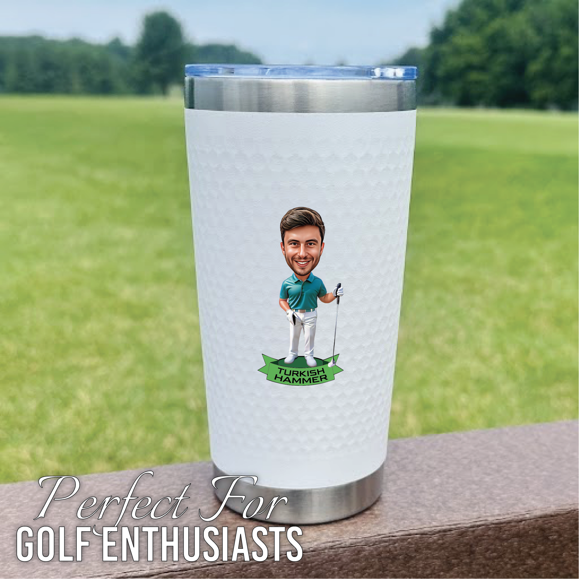 Tee Time Golf Tumbler