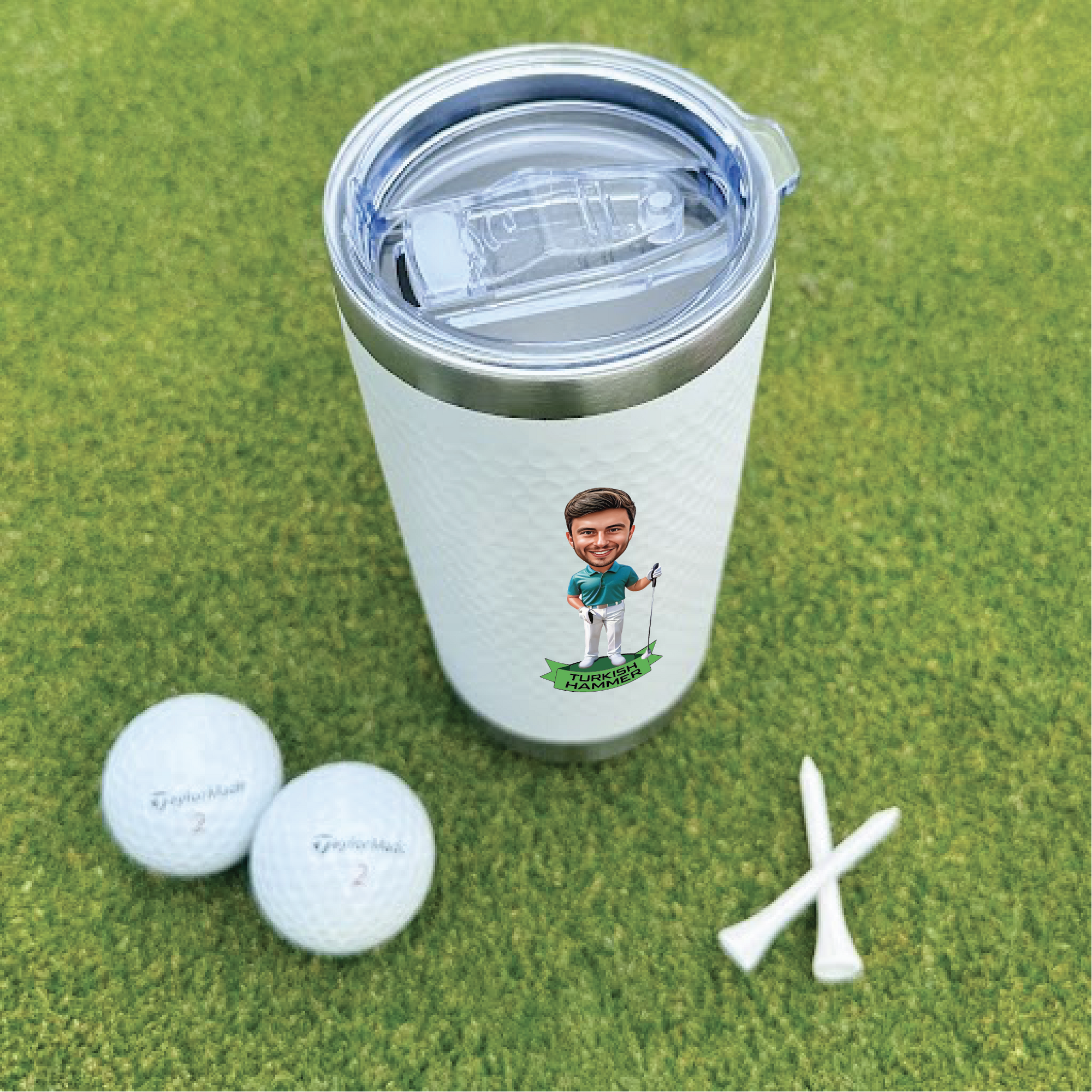 Tee Time Golf Tumbler