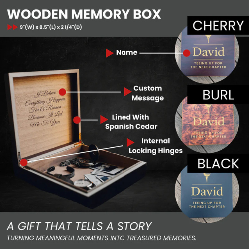 Golf Keepsake Box