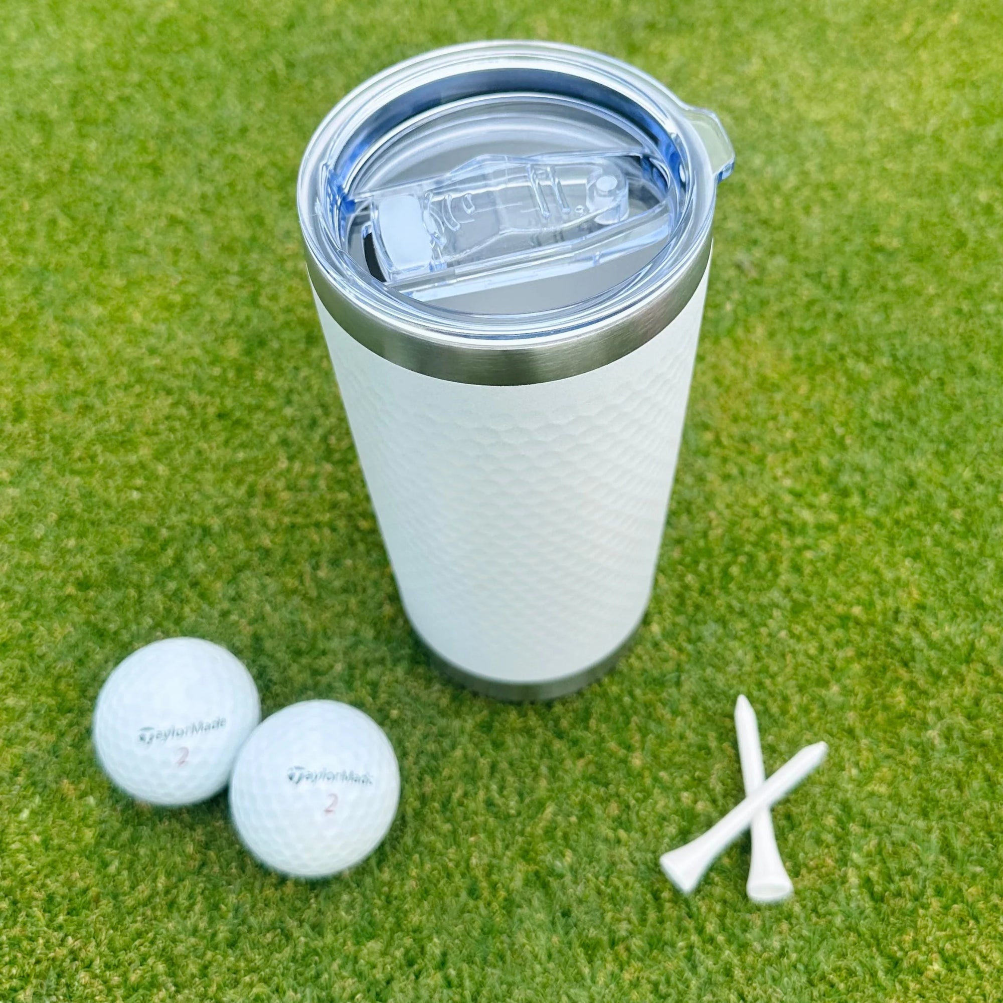 Textured Golf Tumbler