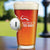 Funny Golf Gifts Personalized Pint Glass with Golf Ball Embedded into Glass with Fun Copy