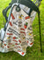 Breakfast Ball Golf Towel with fun breakfast graphics and magnetic attachment – microfiber, absorbent, and cart-ready.
