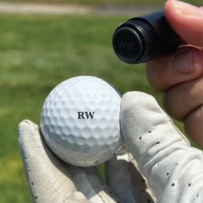 Golf Ball Stamp with Custom Initials