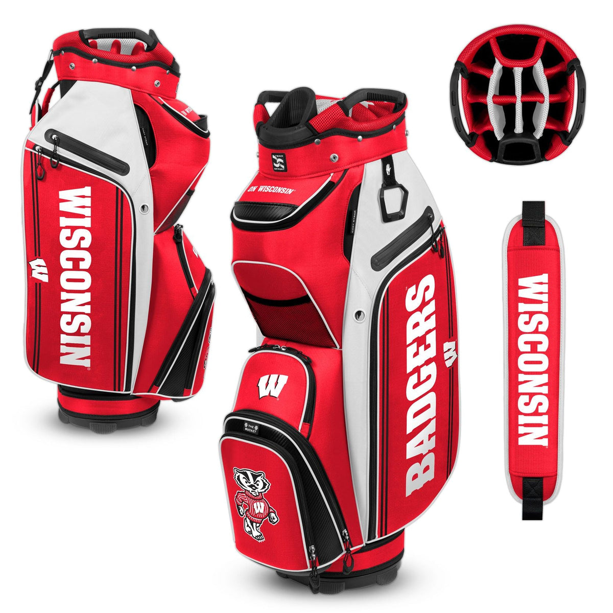 Wisconsin Golf Bag 