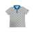 Blue Checker Polo