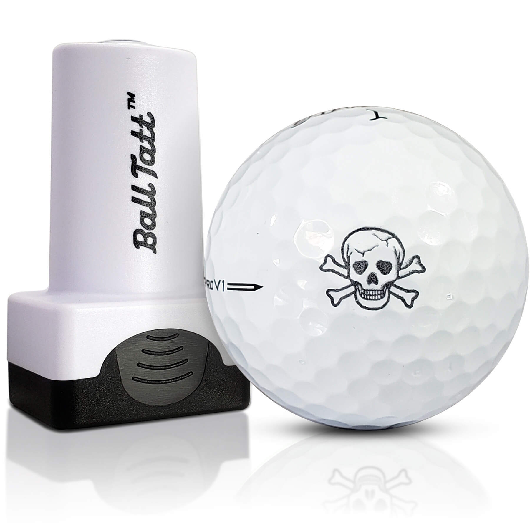 Skull & Crossbones Golf Ball Stamp for unique ball marking.