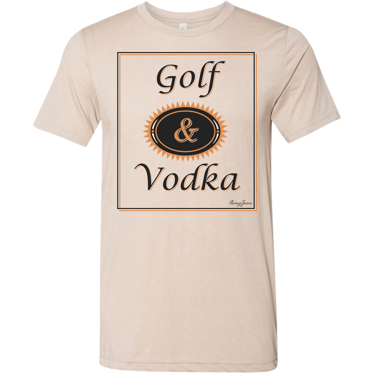 Golf Craft Vodka Unisex T-Shirt - Soft cotton tee for golf enthusiasts