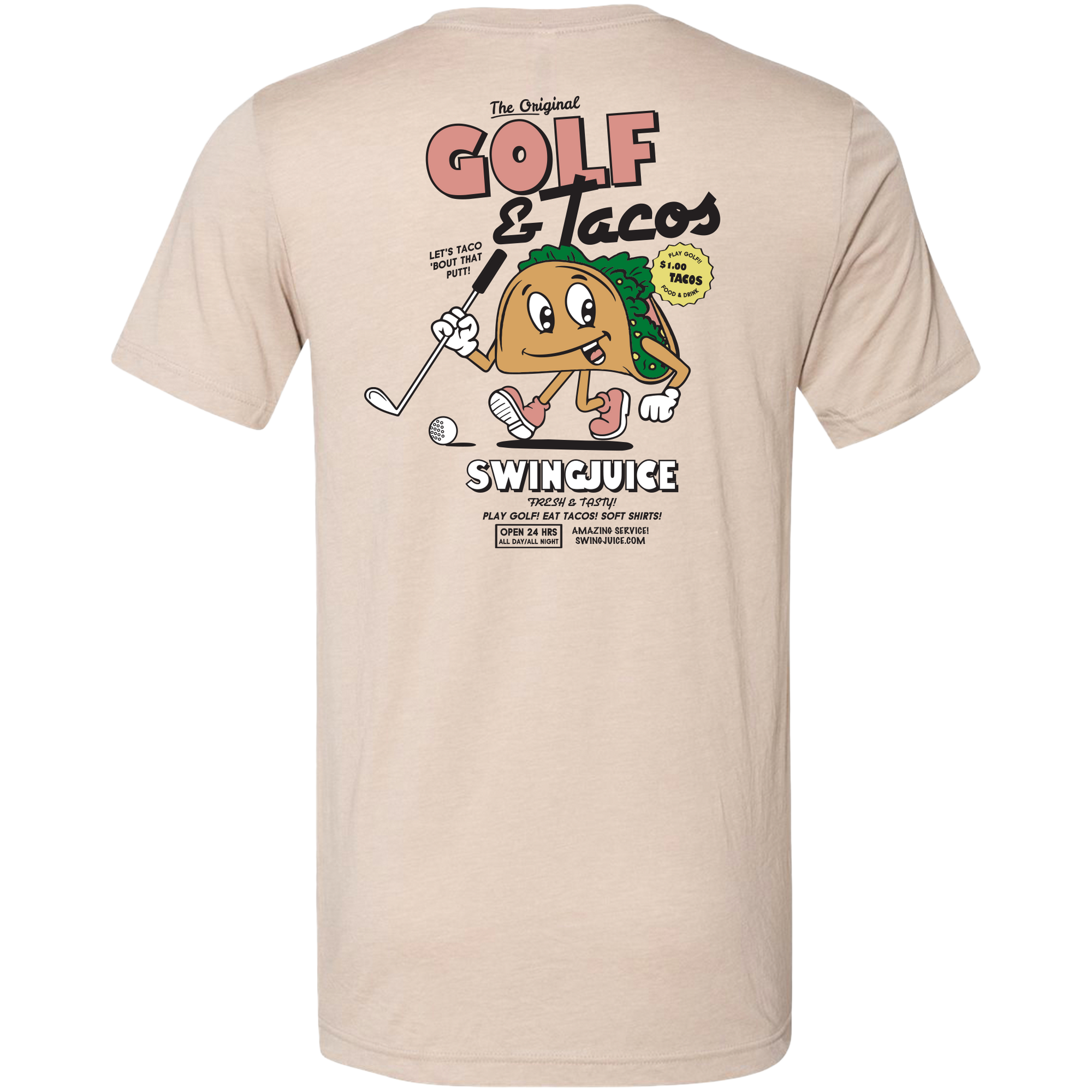 Golf & Tacos The Sequel Unisex Golf T-Shirt