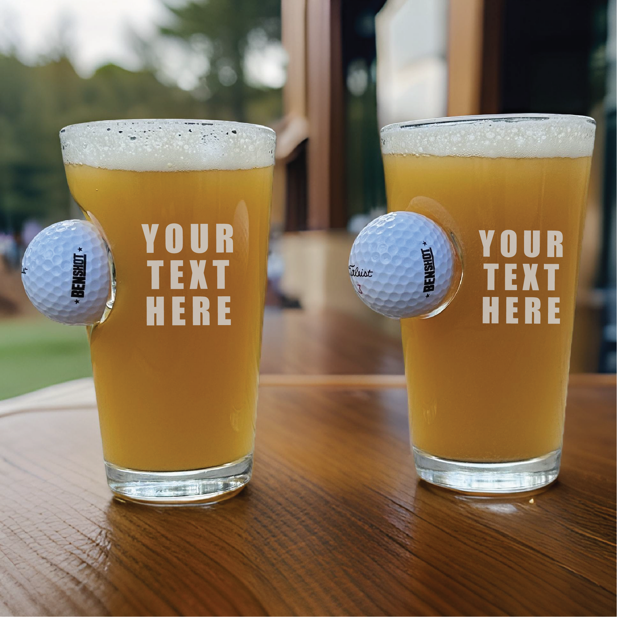 Golf Tournament Golf Ball Pint Glass