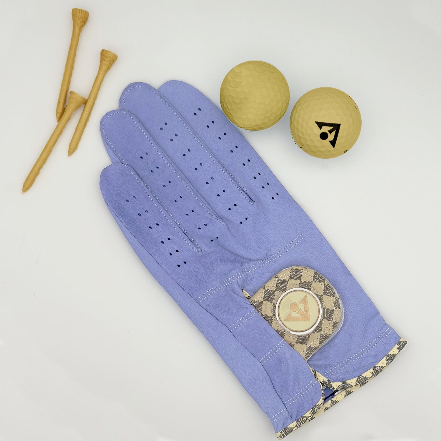 Uptown Luxe | Men's Purple Golf Glove