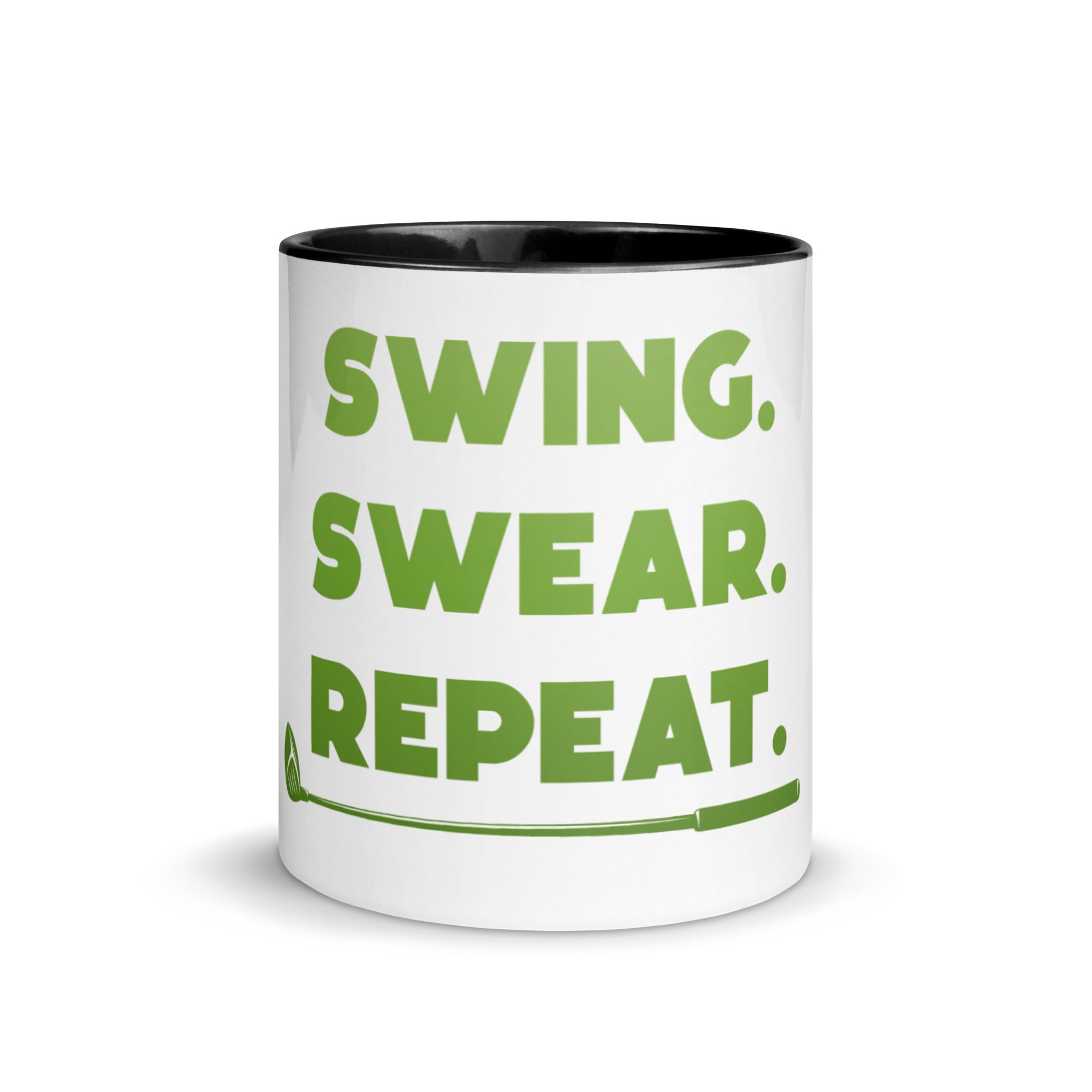 Swing Swear Repeat Mug