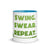 Swing Swear Repeat Mug