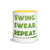 Swing Swear Repeat Mug