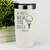 White Golf Tumbler With Always Wash Your Balls Design