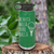 Green golf water bottle Always Wash Your Balls