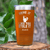 Orange Golf Tumbler With Drive Like You Stole Design