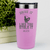 Pink Golf Tumbler With Drive Like You Stole Design