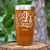 Orange Golf Tumbler With Golf Is My Therapy Design