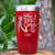 Black Golf Tumbler With Golf Thief Design