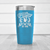 Light Blue golf tumbler Greatest Dad By Par