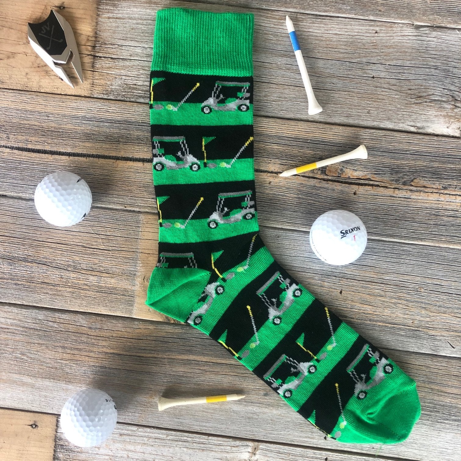 Cotton Golf Crew Socks