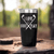 Black golf tumbler I Love Foreplay