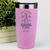 Pink Golf Tumbler With Life Is Short Swing Hard Design