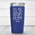 Blue Golf Tumbler With Look At Her Putt Design