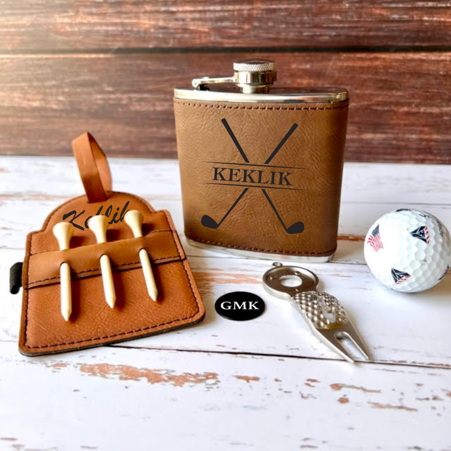 Custom Golf Gift Set for Drink Lovers