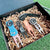 Personalized divot tool gift set with engraved initials and magnetic ball markers