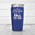 Blue golf tumbler Talk Birdie To Me