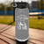 Grey golf water bottle Talk Birdie To Me