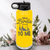 Yellow golf water bottle Talk Birdie To Me