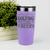 Light Purple golf tumbler Weekend Forecast Golfing