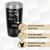 Navy Golf Tumbler With What The Putt Design