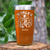 Orange Golf Tumbler With Worlds Kinda Good Gofler Design